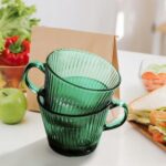 Szklanka do Kawy Herbaty Filiżanka z Uchem Retro 380ml - obrazek 4