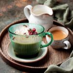 Szklanka do Kawy Herbaty Filiżanka z Uchem Retro 380ml - obrazek 3