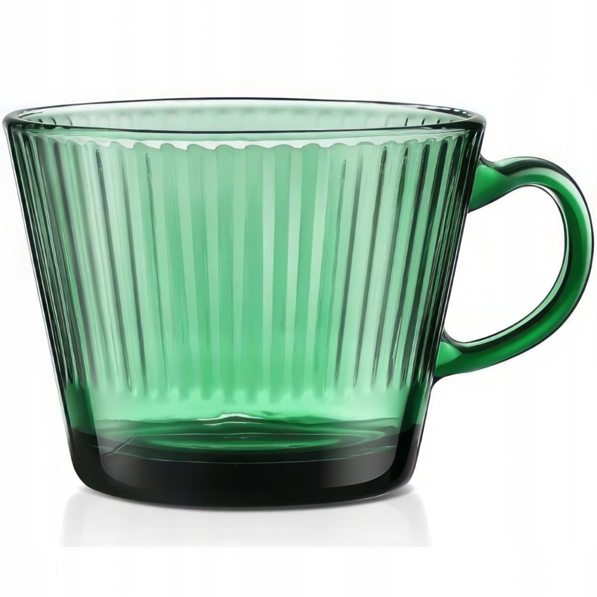 Szklanka do Kawy Herbaty Filiżanka z Uchem Retro 380ml - obrazek 1