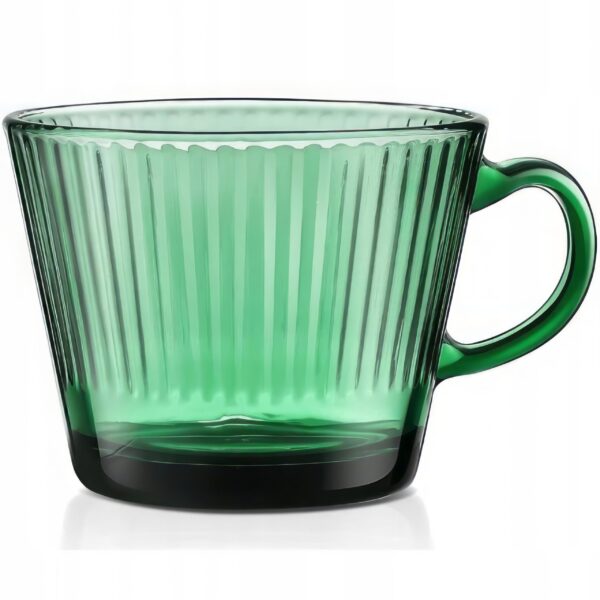 Szklanka do Kawy Herbaty Filiżanka z Uchem Retro 380ml