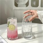 Szklanki Falowane Zestaw 3 Szklanek Do Napojów Drinków 475ml - obrazek 5