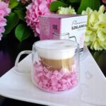 Szklanka Termiczna do Kawy Latte z Kwiatami w Środku 180ml - obrazek 4