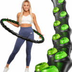 AcuFlow Hula Hop Odchudzające Składane z Masażerem Wypustkami